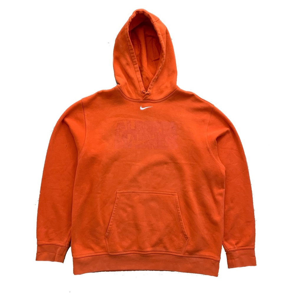 🍊RARE Nike Mid Check Hooded Sweatshirt (Sz XL)